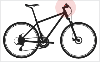 location of Shifters on a bike